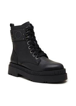 Liu Jo Skórzane botki LOVE 42 ze sklepu Gomez Fashion Store w kategorii Botki - zdjęcie 184312789