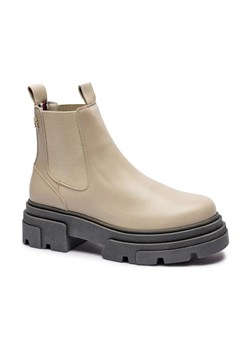 Tommy Hilfiger Skórzane sztyblety CHELSEA ze sklepu Gomez Fashion Store w kategorii Botki - zdjęcie 184312898