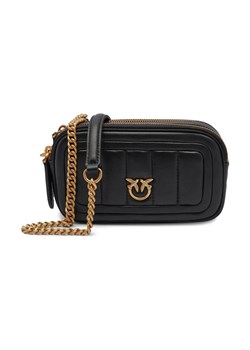 Pinko Skórzana torebka na ramię CAMERA CASE ze sklepu Gomez Fashion Store w kategorii Listonoszki - zdjęcie 184312899