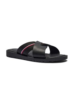 Tommy Hilfiger Skórzane klapki CRISS ze sklepu Gomez Fashion Store w kategorii Klapki męskie - zdjęcie 184312938