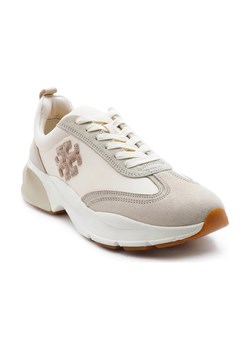 TORY BURCH Skórzane sneakersy GOOD LUCK ze sklepu Gomez Fashion Store w kategorii Buty sportowe damskie - zdjęcie 184312967
