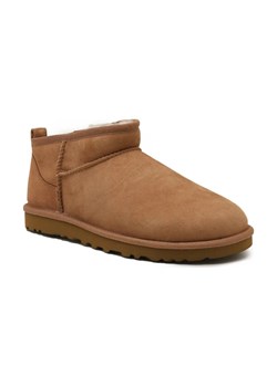 UGG Skórzane śniegowce M CLASSIC ULTRA MINI ze sklepu Gomez Fashion Store w kategorii Buty zimowe męskie - zdjęcie 184312986