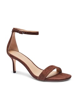 LAUREN RALPH LAUREN Skórzane sandały na szpilce ALLIE ze sklepu Gomez Fashion Store w kategorii Sandały damskie - zdjęcie 184312998