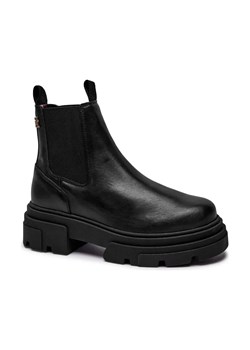 Tommy Hilfiger Skórzane sztyblety CHELSEA ze sklepu Gomez Fashion Store w kategorii Botki - zdjęcie 184313006