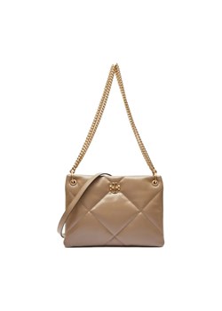TORY BURCH Skórzana torebka na ramię Kira Diamond ze sklepu Gomez Fashion Store w kategorii Listonoszki - zdjęcie 184313078