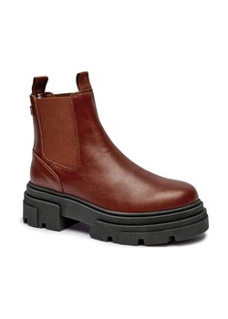 Tommy Hilfiger Skórzane sztyblety CHELSEA ze sklepu Gomez Fashion Store w kategorii Botki - zdjęcie 184313135