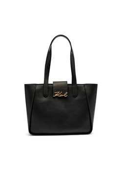 Karl Lagerfeld Skórzana shopperka k/signature ze sklepu Gomez Fashion Store w kategorii Torby Shopper bag - zdjęcie 184313148