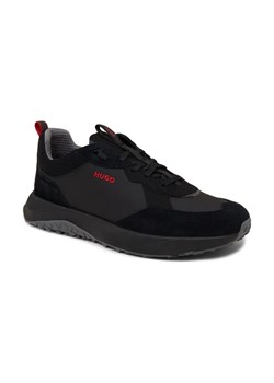 HUGO Skórzane sneakersy Kane ze sklepu Gomez Fashion Store w kategorii Buty sportowe męskie - zdjęcie 184313195