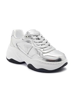 Guess Sneakersy HAPYY | z dodatkiem skóry ze sklepu Gomez Fashion Store w kategorii Buty sportowe damskie - zdjęcie 184313237