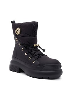 Liu Jo Botki AMY 15 | z dodatkiem skóry ze sklepu Gomez Fashion Store w kategorii Workery damskie - zdjęcie 184313257