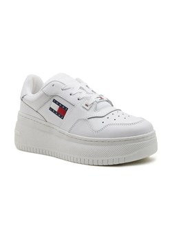 Tommy Jeans Skórzane sneakersy TJW RETRO BASKET FLATFORM ESS ze sklepu Gomez Fashion Store w kategorii Buty sportowe damskie - zdjęcie 184313609