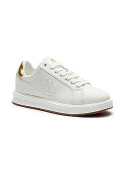 LAUREN RALPH LAUREN Skórzane sneakersy AINSLEY ze sklepu Gomez Fashion Store w kategorii Buty sportowe damskie - zdjęcie 184313665
