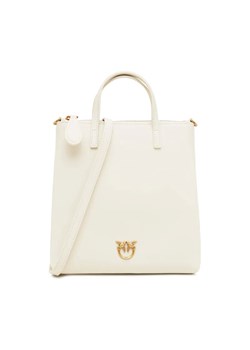 Pinko Skórzana torebka na ramię MINI SHOPPER VITELLO SETA ze sklepu Gomez Fashion Store w kategorii Listonoszki - zdjęcie 184313686