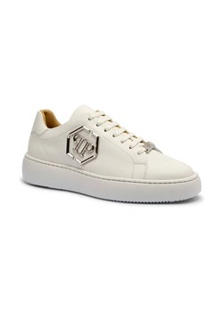 Philipp Plein Skórzane sneakersy Hexagon ze sklepu Gomez Fashion Store w kategorii Buty sportowe męskie - zdjęcie 184313698