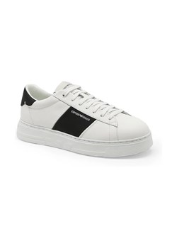 Emporio Armani Trampki | z dodatkiem skóry ze sklepu Gomez Fashion Store w kategorii Trampki męskie - zdjęcie 184313859
