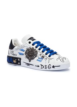 Dolce & Gabbana Skórzane sneakersy ze sklepu Gomez Fashion Store w kategorii Buty sportowe męskie - zdjęcie 184313909