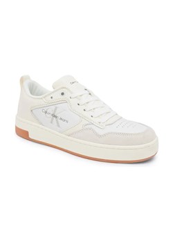Calvin Klein Jeans Skórzane sneakersy BASKET CUPSOLE LOW ze sklepu Gomez Fashion Store w kategorii Buty sportowe damskie - zdjęcie 184313919