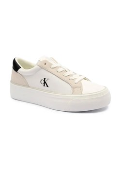 Calvin Klein Sneakersy VULC FLATFORM | z dodatkiem skóry ze sklepu Gomez Fashion Store w kategorii Buty sportowe damskie - zdjęcie 184314026