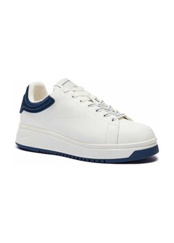 Emporio Armani Skórzane sneakersy ze sklepu Gomez Fashion Store w kategorii Buty sportowe męskie - zdjęcie 184314058