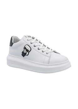 Karl Lagerfeld Skórzane trampki ICONIC ze sklepu Gomez Fashion Store w kategorii Trampki damskie - zdjęcie 184314115