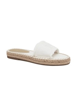 Tommy Hilfiger Klapki ECRU DENIM FLAT SANDAL ze sklepu Gomez Fashion Store w kategorii Klapki damskie - zdjęcie 184314318