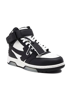 OFF-WHITE Skórzane sneakersy ze sklepu Gomez Fashion Store w kategorii Buty sportowe męskie - zdjęcie 184314428