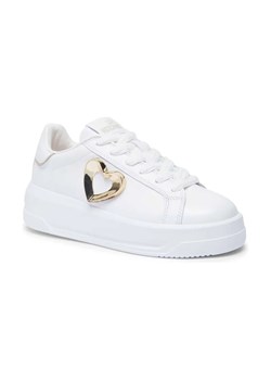 Love Moschino Skórzane sneakersy ze sklepu Gomez Fashion Store w kategorii Buty sportowe damskie - zdjęcie 184314459