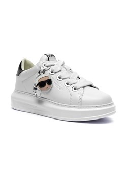 Karl Lagerfeld Skórzane sneakersy KAPRI ze sklepu Gomez Fashion Store w kategorii Buty sportowe damskie - zdjęcie 184314497