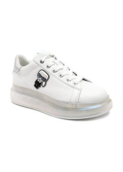 Karl Lagerfeld Skórzane trampki KAPRI KUSHION Karl Ikonic ze sklepu Gomez Fashion Store w kategorii Trampki damskie - zdjęcie 184314617