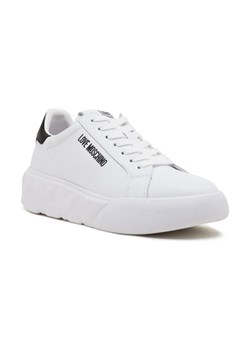 Love Moschino Skórzane sneakersy ze sklepu Gomez Fashion Store w kategorii Buty sportowe damskie - zdjęcie 184314625