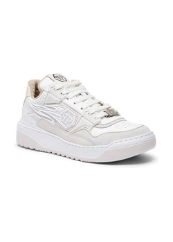 Philipp Plein Skórzane sneakersy Lo-Top Strass Hexagon ze sklepu Gomez Fashion Store w kategorii Buty sportowe damskie - zdjęcie 184314665