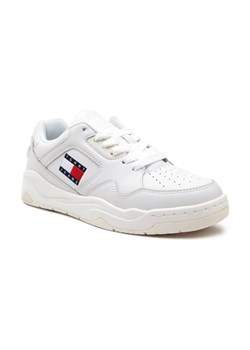 Tommy Jeans Skórzane sneakersy NEW BASKET ze sklepu Gomez Fashion Store w kategorii Buty sportowe damskie - zdjęcie 184314695