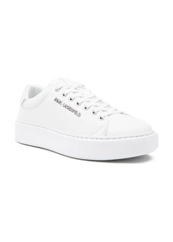 Karl Lagerfeld Skórzane sneakersy MAXI KUP ze sklepu Gomez Fashion Store w kategorii Buty sportowe męskie - zdjęcie 184314709