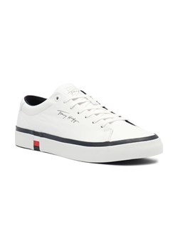 Tommy Hilfiger Skórzane sneakersy MODERN VULC CORPORATE ze sklepu Gomez Fashion Store w kategorii Buty sportowe męskie - zdjęcie 184314738
