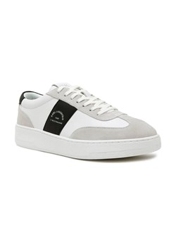 Karl Lagerfeld Skórzane sneakersy KOURT III Maison Band Lo Lace ze sklepu Gomez Fashion Store w kategorii Buty sportowe męskie - zdjęcie 184314799