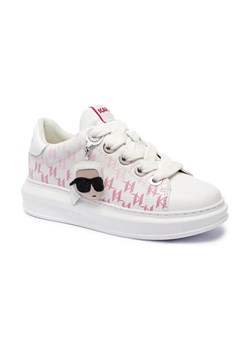 Karl Lagerfeld Skórzane sneakersy KAPRI ze sklepu Gomez Fashion Store w kategorii Buty sportowe damskie - zdjęcie 184314887