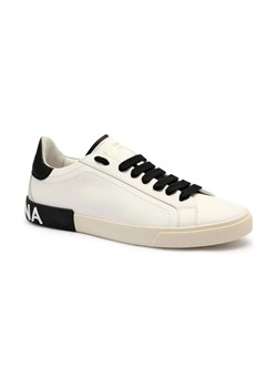 Dolce & Gabbana Skórzane sneakersy Portofino ze sklepu Gomez Fashion Store w kategorii Buty sportowe męskie - zdjęcie 184314895