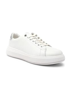 Calvin Klein Skórzane trampki RAISED CUPSOLE LACE UP ze sklepu Gomez Fashion Store w kategorii Trampki damskie - zdjęcie 184315035