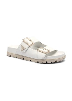 Guess Skórzane klapki FASTEN ze sklepu Gomez Fashion Store w kategorii Klapki damskie - zdjęcie 184315049