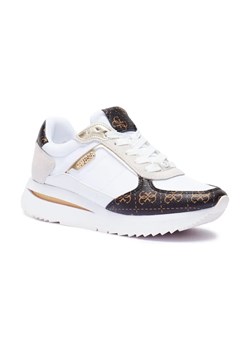 Guess Sneakersy ENERGY3 | z dodatkiem skóry ze sklepu Gomez Fashion Store w kategorii Buty sportowe damskie - zdjęcie 184315059