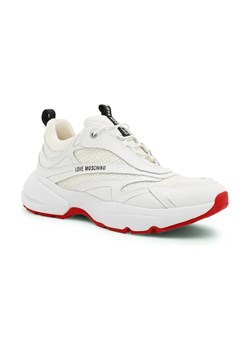 Love Moschino Skórzane sneakersy ze sklepu Gomez Fashion Store w kategorii Buty sportowe damskie - zdjęcie 184315109