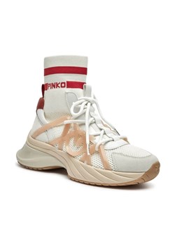 Pinko Sneakersy ARIEL 05 | z dodatkiem skóry ze sklepu Gomez Fashion Store w kategorii Buty sportowe damskie - zdjęcie 184315185