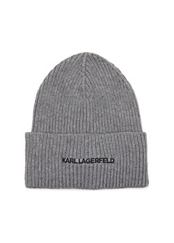 Karl Lagerfeld Czapka k/essential | z dodatkiem wełny i kaszmiru ze sklepu Gomez Fashion Store w kategorii Czapki zimowe damskie - zdjęcie 184315435