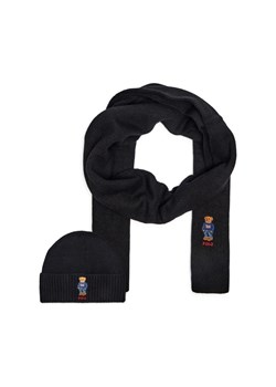 POLO RALPH LAUREN Szal + czapka | z dodatkiem wełny ze sklepu Gomez Fashion Store w kategorii Czapki zimowe męskie - zdjęcie 184315689