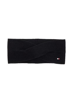 Tommy Hilfiger Opaska ESSENTIAL FLAG | z dodatkiem kaszmiru ze sklepu Gomez Fashion Store w kategorii Opaski damskie - zdjęcie 184315775