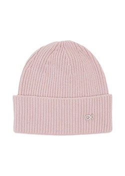 Calvin Klein Czapka RE-LOCK | z dodatkiem wełny i kaszmiru ze sklepu Gomez Fashion Store w kategorii Czapki zimowe damskie - zdjęcie 184315808