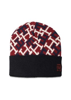 Tommy Hilfiger Czapka TH MONOGRAM | z dodatkiem wełny i kaszmiru ze sklepu Gomez Fashion Store w kategorii Czapki zimowe męskie - zdjęcie 184316297