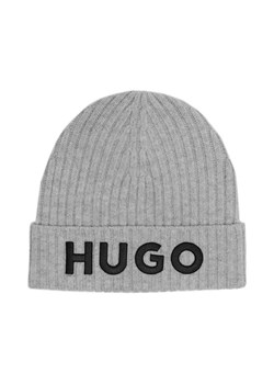 HUGO Wełniana czapka Unisex X ze sklepu Gomez Fashion Store w kategorii Czapki zimowe damskie - zdjęcie 184316578