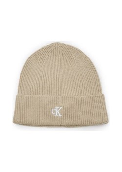 Calvin Klein Jeans Czapka | z dodatkiem wełny i kaszmiru ze sklepu Gomez Fashion Store w kategorii Czapki zimowe damskie - zdjęcie 184316607