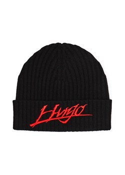 HUGO Wełniana czapka Xilla ze sklepu Gomez Fashion Store w kategorii Czapki zimowe męskie - zdjęcie 184316739